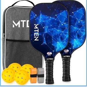 Pickleball Paddles, USAPA Approved Fiberglass Surface